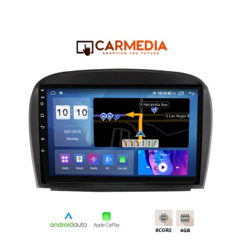 CARMEDIA-CM409-12-PRO-OEM-TABLET-9-MERCEDES-SL-R230-FACELIFT-2006-2012