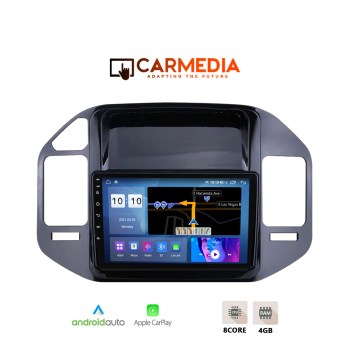CARMEDIA-CM409-12-PRO-OEM-TABLET-9-MITSUBISHI-PAJERO-1999-2006-FULL-FRAME