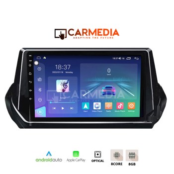 CARMEDIA-CM809-12-PRO-OEM-TABLET-9-PEUGEOT-208-2008-2020