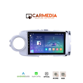 CARMEDIA-CM809-12-PRO-OEM-TABLET-9-TOYOTA-YARIS-2011-2020-SILVER