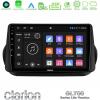 Clarion GL700 Lite Series 8Core Android11 2+32GB Fiat Fiorino/Citroen Nemo/Peugeot Bipper Navigation Multimedia Tablet 9" Με Carplay & Android Auto