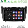 Clarion GL700 Lite Series 8Core Android11 2+32GB Mazda 6 2008-2012 Navigation Multimedia Tablet 9" Με Carplay & Android Auto