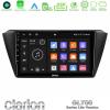 Clarion GL700 Lite Series 8Core Android11 2+32GB Skoda Fabia 2015-2021 Navigation Multimedia Tablet 9" Με Carplay & Android Auto
