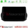 Nakamichi NAM5260 Series 4Core Android12 4+64GB Fiat Fiorino/Citroen Nemo/Peugeot Bipper Navigation Multimedia Tablet 9" Με Carplay & Android Auto