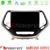 Nakamichi NAM5260 Series 4Core Android12 4+64GB Jeep Cherokee 2014-2019 Navigation Multimedia Tablet 9" Με Carplay & Android Auto