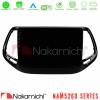 Nakamichi NAM5260 Series 4Core Android12 4+64GB Jeep Compass 2017> Navigation Multimedia Tablet 10" Με Carplay & Android Auto