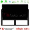 Nakamichi NAM5260 Series 4Core Android12 4+64GB Jeep Grand Cherokee 1999-2004 Navigation Multimedia Tablet 9" Με Carplay & Android Auto