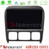 Nakamichi NAM5260 Series 4Core Android12 4+64GB Mercedes S Class 1999-2004 (W220) Navigation Multimedia Tablet 9" Με Carplay & Android Auto