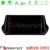 Nakamichi NAM5260 Series 4Core Android12 4+64GB Peugeot 208 2019-2023 Navigation Multimedia Tablet 9" Με Carplay & Android Auto
