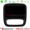 Nakamichi NAM5260 Series 4Core Android12 4+64GB Renault/Nissan/Opel/Fiat Navigation Multimedia Tablet 9" Με Carplay & Android Auto