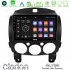 Clarion GL700 Lite Series 8Core Android11 6+128GB Mazda 2 2008-2014 Navigation Multimedia Tablet 9" Με Carplay & Android Auto