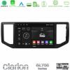 Clarion GL700 Series 8Core Android13 4+64GB VW Amarok 2017-2022 Navigation Multimedia Tablet 9" Με Carplay & Android Auto