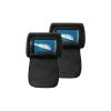 7" Προσκέφαλο DVD/USB player σε Μαύρο Χρώμα με φερμουάρ (τεμάχιο)