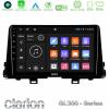 Clarion GL300 Series 4Core Android11 2+32GB Kia Picanto 2017-2021 Navigation Multimedia Tablet 9" Με Carplay & Android Auto