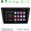 Clarion GL300 Series 4Core Android11 2+32GB Skoda Rapid 2013-2017 Navigation Multimedia Tablet 9" Με Carplay & Android Auto