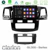 Clarion GL300 Series 4Core Android11 2+32GB Toyota Hilux 2007-2011 Navigation Multimedia Tablet 9" Με Carplay & Android Auto